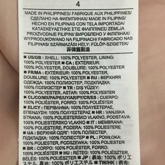 🆕 NWT Banana Republic Dress Size 4 pink - Picture 7 of 7